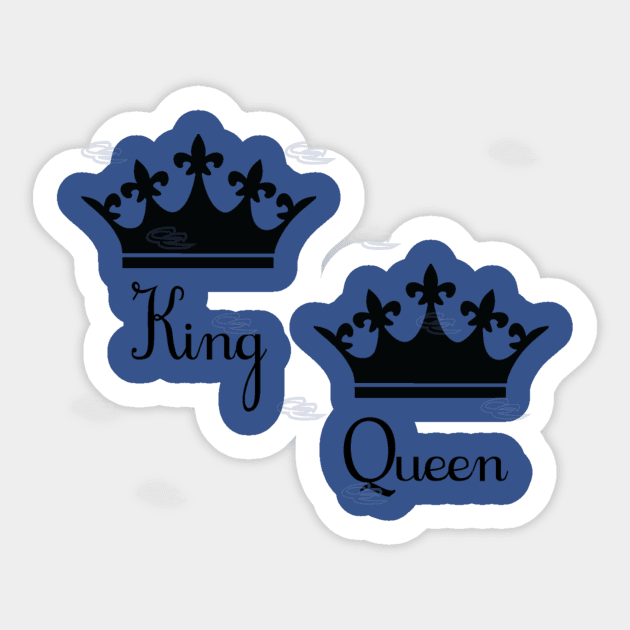 King&Queen Sticker by Kai_Shen